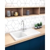 Zlewozmywak ceramiczny 1-komorowy z ociekaczem