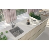Syfon do zlewozmywaka stalowego 1-komorowego - Space-Saver