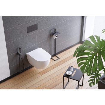 Miska WC z deską bezkołnierzowa
