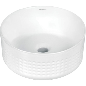 Umywalka ceramiczna nablatowa asymetryczna