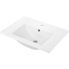 Umywalka ceramiczna wpuszczana w blat - 60 cm