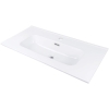 Umywalka ceramiczna wpuszczana w blat - 80 cm