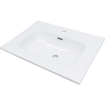 Umywalka ceramiczna wpuszczana - 60 cm