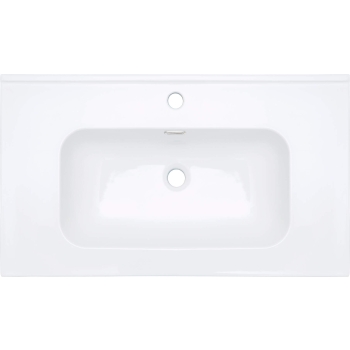 Umywalka ceramiczna wpuszczana - 80 cm