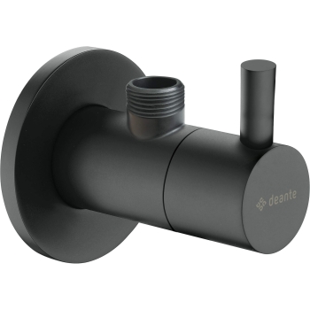Zawór kątowy z głowicą ceramiczną 1/2" - 3/8" - okrągły