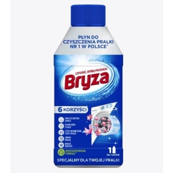 Płyn do czyszczenia pralki niebieski 250ml BRYZA