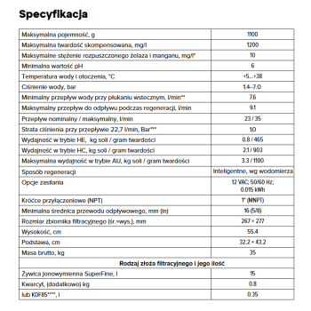 Zmiękczacz AQUAPHOR S550 + Filtr krysztal A (K5-K2-K7)