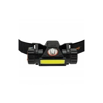 Latarka czołowa LED akumulatorowa 200lm USB czujnik ruchu + RED DIO-0298 DIOLED