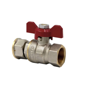 Zawór kulowy PROSTYY z nakrętką 3/4" ( DN20 ) STANDARD GOSHE