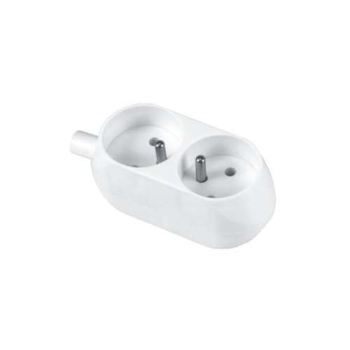 Gniazdo przenośne 2x 2P+Z 16A 250V GN-270 białe JONEX