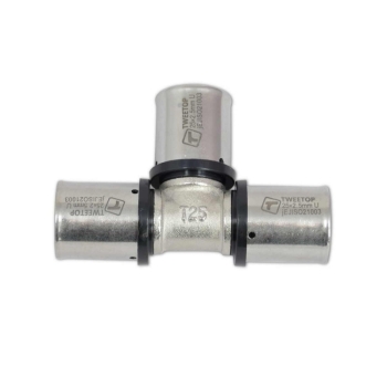 Trójnik zaprasowywany PEX 25x25x25 TWEETOP