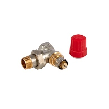 Zawór termostatyczny RA-N 1/2" ( DN15 ) kątowy, z nastawą wstępną DANFOSS