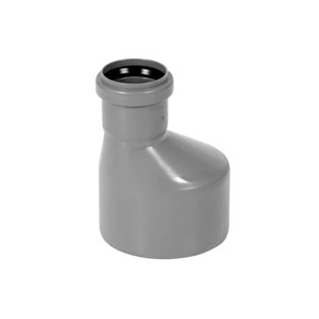 Redukcja, zwężka kanalizacyjna PP 110/50, ścianka 2.7mm SZARA KANPLAST