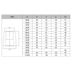 Mufa do zgrzewania redukcyjna PP 40x32 PRANDELLI