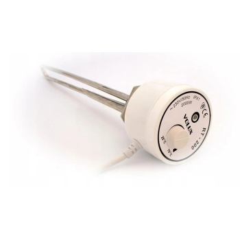 Grzałka elektryczna z termostatem 2kW 6/4" ( DN40 ) 230V VOLUX