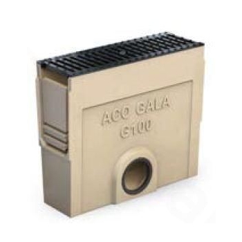 ACO Gala G100 skrzynka odpł.Typ EK58, z uszczelką O110mm, dł.50cm, H=58,5cm, polimerbeton
