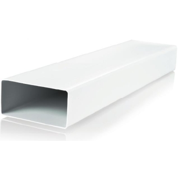 Kanał płaski 204x60 mm, dł. 0,5 mb, biały VENTIKA