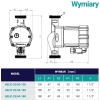 CIRCULA-HELIO-POMPA ELEKTRONICZNA C.O. 25/60 130MM Z WTYCZKĄ