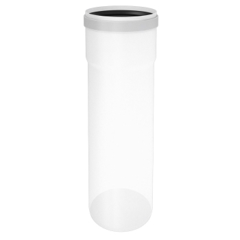 Rura spalinowa prosta tworzywo sztuczne DN80 500mm  RICOM