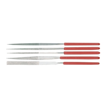 Pilniki diamentowe 4x140mm komplet 5szt PROLINE