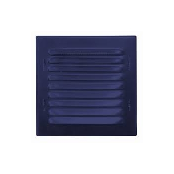 Osłona metalowa skośna 165x165 mm z siatką, grafit VENTIKA