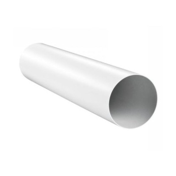 Kanał okrągły fi 125 mm, dł 1,0 mb, biały VENTIKA