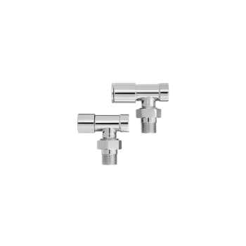 Zestaw zaworów kątowych CHROM 1/2" ( DN15 ) GOSHE
