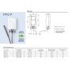 Przepływowy ogrzewacz wody PRISTER EPS2-4,4 kW 230V KOSPEL