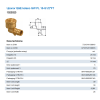 UPONOR Q&E kolano z gwintem wewn. PL 16-Rp1/2