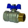 Zawór kulowy GRAND PREMIUM 3/4" ( DN20 ) gwint wewnętrzny / zewnętrzny MOTYLEK GOSHE