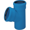 Trójnik Ultra UdBEA 87° niskoszumowy 50/50 mm niebieski