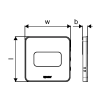 Uponor Smatrix Base termostat D+RH T-149 Bus