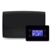 Kocioł, piec na pellet, pelet, peletowy QMPELL EVO 8 kW sterownik Ecomaxx 920P1 TOUCH PLUM PEREKO