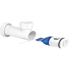 MCALPINE Syfon umywalkowy 11/4"x32mm z membraną silikonową i rewizją