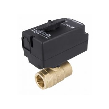 2-drogowy zawór kulowy z siłownikiem BEV, DN15, Rp1/2", Kvs 20 m3/h, 230 V AC, NC AFRISO