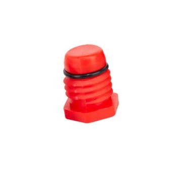 Korek do prób szczelności, do rury PEX 20 x 2.0mm CZERWONY