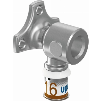 Uponor S-Press PLUS kolano naścienne 16-Rp1/2"FT