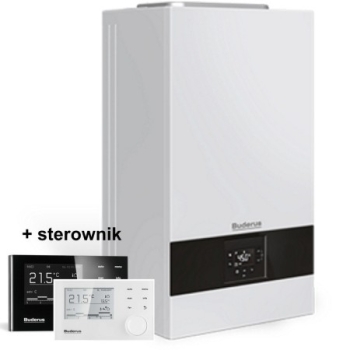 Kocioł gazowy jednofunkcyjny GB122i-20TH 20 kW + RC310 kolor BIAŁY BUDERUS