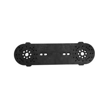 Listwa, płytka plastikowa pod baterię bez kolanek L-150mm