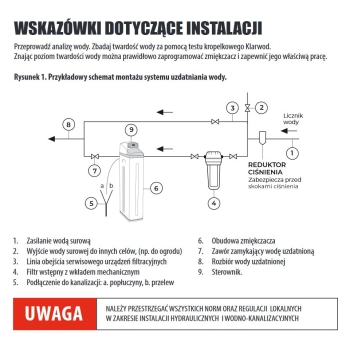 Zmiękczacz wody, uzdatniacz KZW 20L VITECO