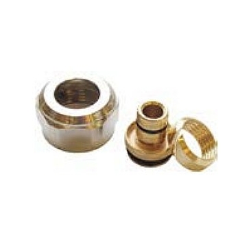 Adapter zaciskowy do rozdzielaczy i modułów grzejnikowych 17 x 3/4 euroconus PRANDELLI