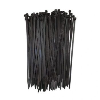Opaski kablowe 4,8 x 300 CZARNE ERKO