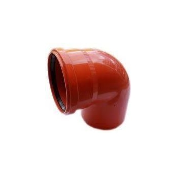 Kolano kanalizacyjne PVC-U 110/67 PLASTIMEX