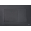 Przycisk spłukujący z tworzywa do WC TECEnow 220 x 150 x 5 mm czarny