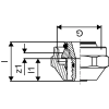 Uponor Vario złączka zaciskowa PEX 16x1,8/2,0-G3/4