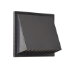 Kratka wentylacyjna z okapem regulowana 170×170 (fi80-150) grafit AIRROXY