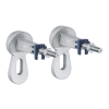 Stelaż do wc Rapid SL 5w1 dopływ wody z lewej/prawej lub z tyłu 230-145 mm 500 x 1130 x 130 mm w komplecie: stelaż podtynkowy 38528001, czarny przycis