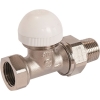 Zawór grzejnikowy prosty mosiężny z dławikiem 1/2" ( DN15 ) KFA 750-060-15