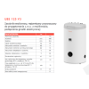 Zasobnik c.w.u. UBS 125 V3 IMMERGAS