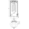 Zasobnik c.w.u. UBS 125 V3 IMMERGAS